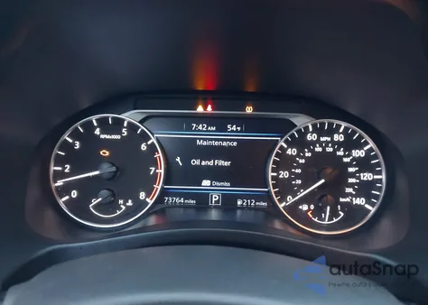 2019 Nissan Altima 2.5 Sr z USA, uszkodzony, nr VIN 1N4BL4CV6KC121444